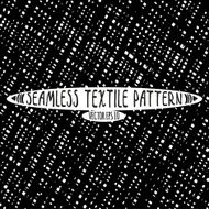 Seamless vector ink drawn textile pattern N20