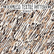 Seamless vector ink drawn textile pattern N22