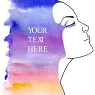 Rainbow portrait