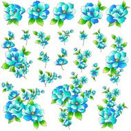 flower material N4