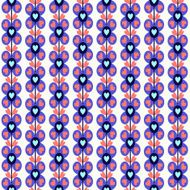 pattern with cute flowers N2