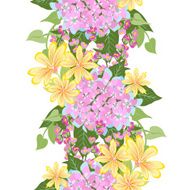 Seamless floral ornament N22