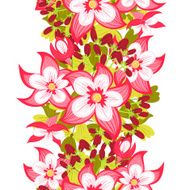 Seamless floral ornament N23