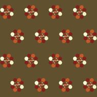 ethnic fabric background seamless pattern vector
