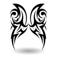 Hand Drawn Tribal Tattoo N7