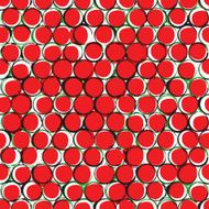 Seamless fashion pattern with dots and circles N5