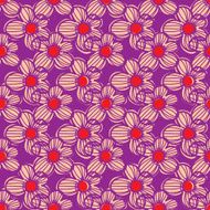 Seamless flower background pattern N2
