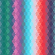 Abstract hipsters seamless pattern bright rhombus rainbow color