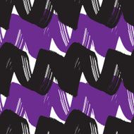 Seamless brushed watercolor wave