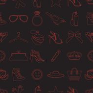 Seamless fashion pattern N24
