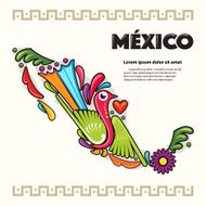 Mexico Amate - Map
