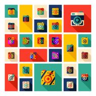 Flat concept design with shadow collection camera N2