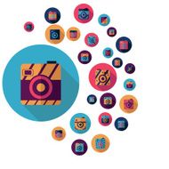 Flat concept design with shadow collection camera N5