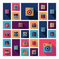 Flat concept design with shadow collection camera N6