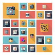 Flat concept design with shadow collection camera N10