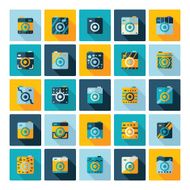 Flat concept design with shadow collection camera N19