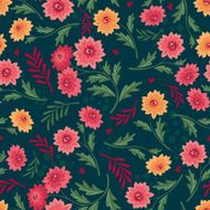 Seamless Floral Pattern N518
