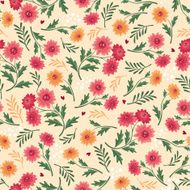 Seamless Floral Pattern N519