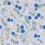 Seamless Floral Pattern N521