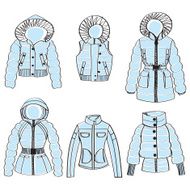 Down-filled winter coats