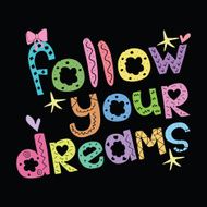 Cute Inspirational Quote Background Design