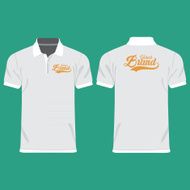 Color men polo shirts Design template Vector illustration N7