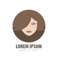 beauty salon vector logo design template cosmetic makeup or spa