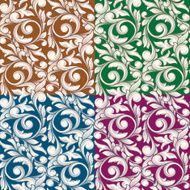 Vector seamless decorative pattern