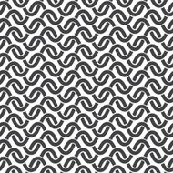 Seamless pattern of intersecting waves
