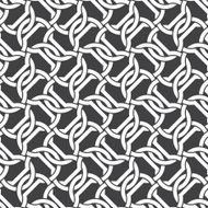 Seamless pattern of intersecting dumbbells