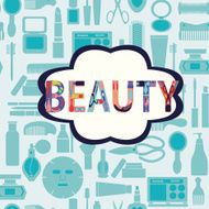 makeup cosmetic and beauty silhouettes
