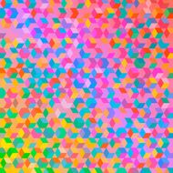 Multicolored square bacground