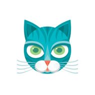 Cat head - vector sign illustration N3