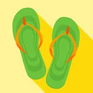 Flip-flop Vector illustration in flat design