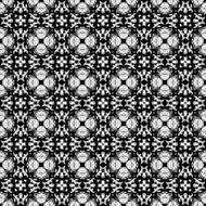 Black and white seamless pattern N12