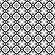Black and white seamless pattern N14