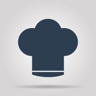 Chef cap vector icon