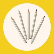 eye liner and eyeshadow theme elements vector eps N6