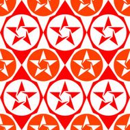 abstract seamless diamond pattern with stars