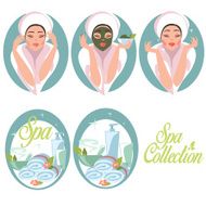 Set of Spa Icons N2