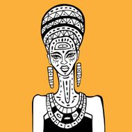 African Woman Portrait N2