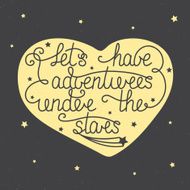 Let&#039;s have adventures under the stars with little N2