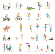 Vector people large set