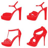 Set of fashion computer icons N4
