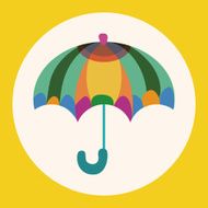 Umbrella theme elemets vector eps N20