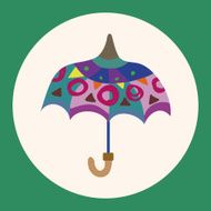 Umbrella theme elemets vector eps N24