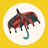 Umbrella theme elemets vector eps N27