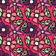 Seamless floral background pattern N13