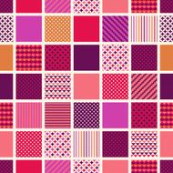seamless patchwork square pattern
