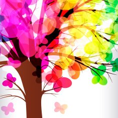 abstract background tree with branches
